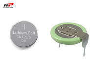 CR1225 1 차적인 리튬 전지 망간 이산화물 단추 세포 동전 유형 50mAh