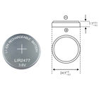 3.6V 200mAh LIR2477 재충전이 가능한 버튼형 배터리 리튬 전지 동전