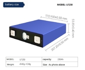 3.65V 230Ah 태양 Lifepo4 배터리 긴 수명 IEC CB MSDS 인증