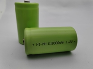 D 사이즈 니켈 금속 하이드 재충전 배터리 10000 MAH, IEC62133,UL,KC CE