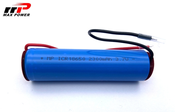 2300mAh 18650 3.7V 리?? 이온 재충전 배터리 고온 저항