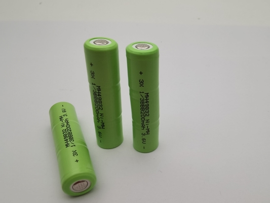 UL 3.6V 200mAh NIMH 재충전 배터리 1/3BBB 사용자 지정 NIMH 배터리 팩 사용 준비 NIMH 배터리 긴 주기 수명