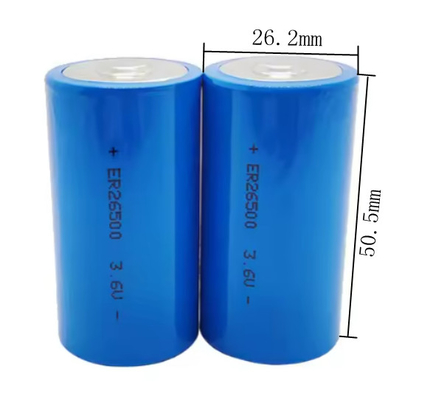 er26500 3.6v 8500mah 9ah lisocl2 배터리 Er26500 C 크기의 리?? 배터리 3.6V 9000mah 1차 리?? 배터리