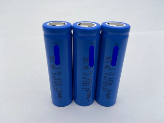 14500 3.7 V 1000mah 800mAh 리?? 이온 재충전 배터리 셀 OEM 서비스 CE UL CB