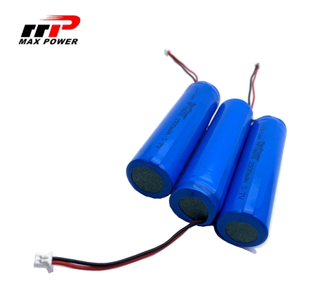 2500mAh 18650 3.7V 리?? 이온 재충전 배터리 GPS 사용