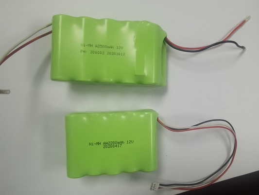 AA 나임 배터리 팩 12V AA2000mAh 12V 2200mAh 사용자 정의 긴급 전원 공급