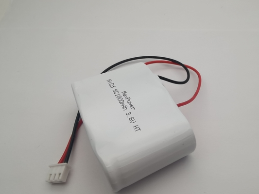 맥스 파워 NiCd 3.6V SC1800mAh 재충전 배터리 비상 조명 NICD 배터리