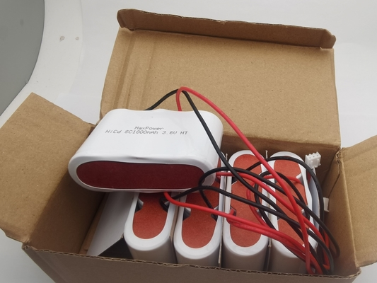 맥스 파워 NiCd 3.6V SC1800mAh 재충전 배터리 비상 조명 NICD 배터리