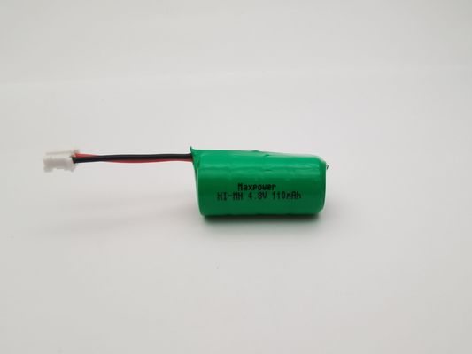 충전식 110mAh 4.8V Ni-MH 버튼 배터리 팩 NiMH 버튼 배터리 4.8V 110mAh