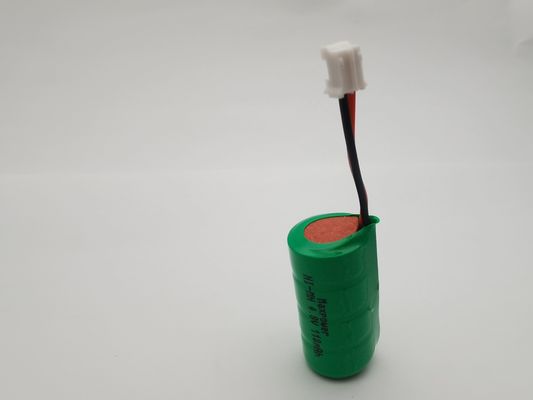 충전식 110mAh 4.8V Ni-MH 버튼 배터리 팩 NiMH 버튼 배터리 4.8V 110mAh