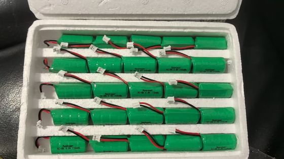 충전식 110mAh 4.8V Ni-MH 버튼 배터리 팩 NiMH 버튼 배터리 4.8V 110mAh