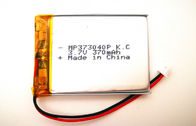 전기 장치 KC 콜럼븀 UL를 가진 재충전용 리튬 이온 중합체 건전지 팩 3.7 V 353040 370mah