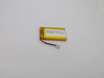 의료 기기를 위해 1000 주기 리튬 이온 중합체 건전지 653050 1250 MAh