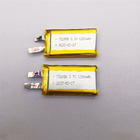 UL IEC62133과 알루미늄 플라스틱 Li 폴리머 배터리 752950 1200 mah 0.2C