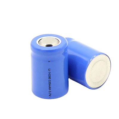 INR14280 350 mah 리튬 이온 전지 전기 면도기 치솔 3.7V 전지 2000 사이클