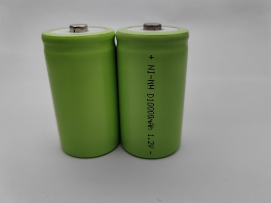 D 사이즈 니켈 금속 하이드 재충전 배터리 10000 MAH, IEC62133,UL,KC CE
