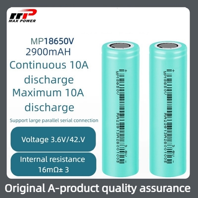 3.7V 18650V 2900mAh 리튬 이온 배터리 -40°C ~ 85°C 광범위 온도
