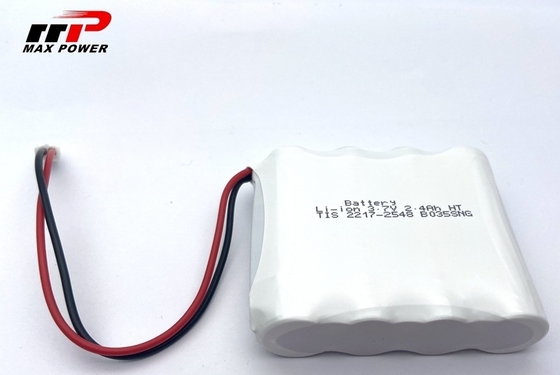 3.7V 2400mAh 14500 리?? 이온 배터리 팩 GPS 폭 온도 -40°C-80°C 사용