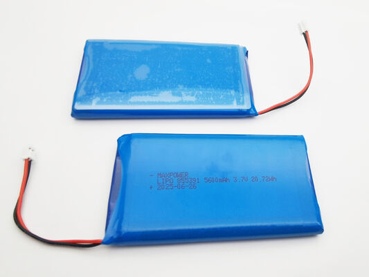 5600mAh 넓은 온도 범위 리?? 폴리머 배터리 콜드 체인 애플리케이션에 1000 사이클