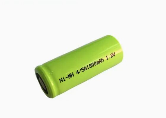 17340 NiMH 충전식 배터리 (1800mAh 용량, 10C 고방전율, 500회 이상 사이클 수명)