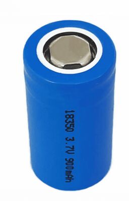A급 INR18350 리?? 이온 배터리 3.7V 900mAh 고 용량 재충전 배터리