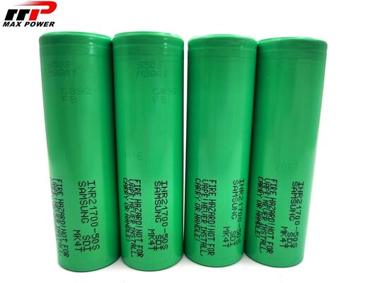 21700 5000mAh 50S 리?? 이온 재충전 배터리 3C 배열 전원