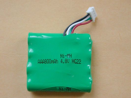 워키토키 Nimh 건전지는 4.8V의 AA2300 800mAh 건전지를 포장합니다