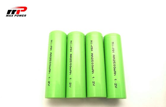 BIS 세륨 UL IEC/EN61951 증명서를 가진 산업 디지털 방식으로 제품을 위한 NIMH AA2500mAh 1.2V 건전지