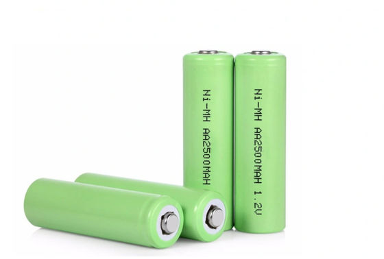 재충전이 가능한 AA2500 2500mAh 1.2V 자기 방전 니켈수소화금속 전지