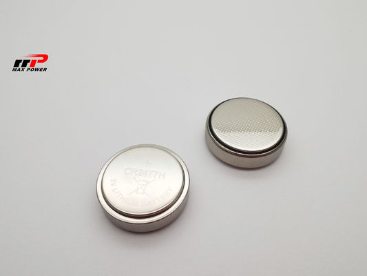 버튼 세포 3V CR2477 1000mAh Li-Mno2 배터리 대용량