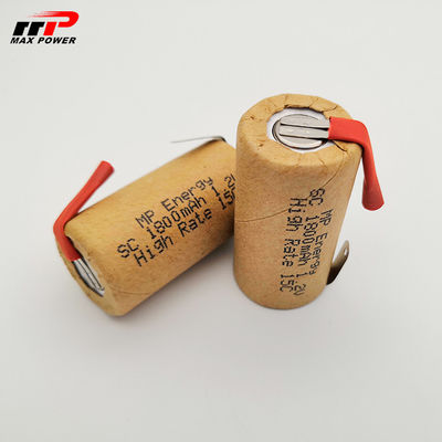 고전력 니켈-카드뮬 전지 서브 Ｃ 닉드 충전지 1.2V 1800mAh