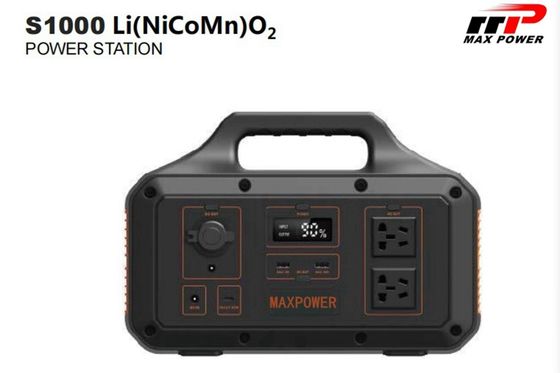 1000W 1200W 휴대용 발전소 전원 공급 장치 LiFePO4 배터리 팩